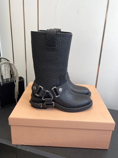 Miu Miu Platform Ankle Boots – 25FW