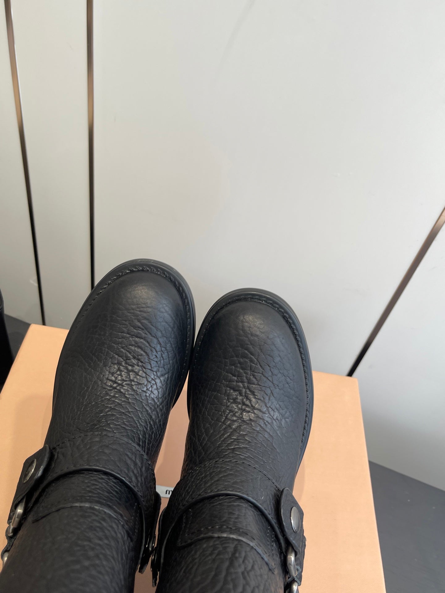 Miu Miu Platform Ankle Boots – 25FW