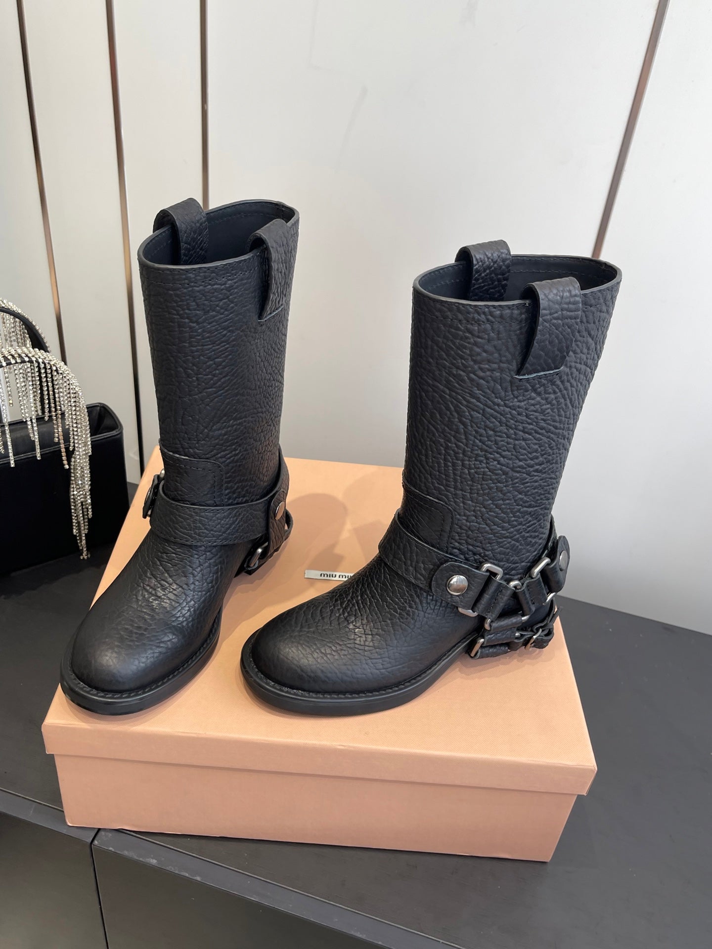 Miu Miu Platform Ankle Boots – 25FW