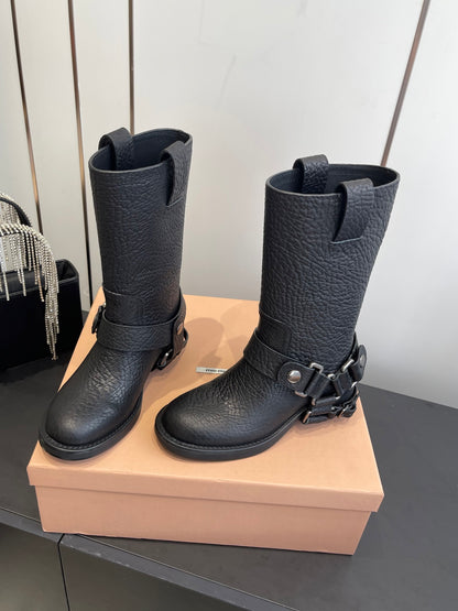 Miu Miu Platform Ankle Boots – 25FW