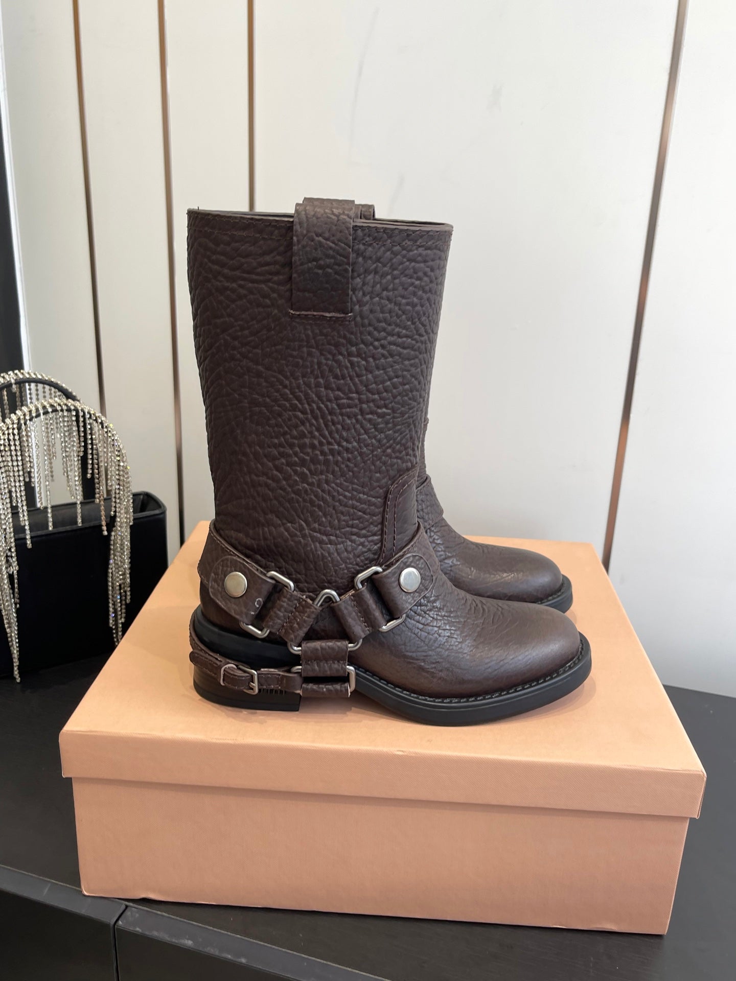 Miu Miu Platform Ankle Boots – 25FW