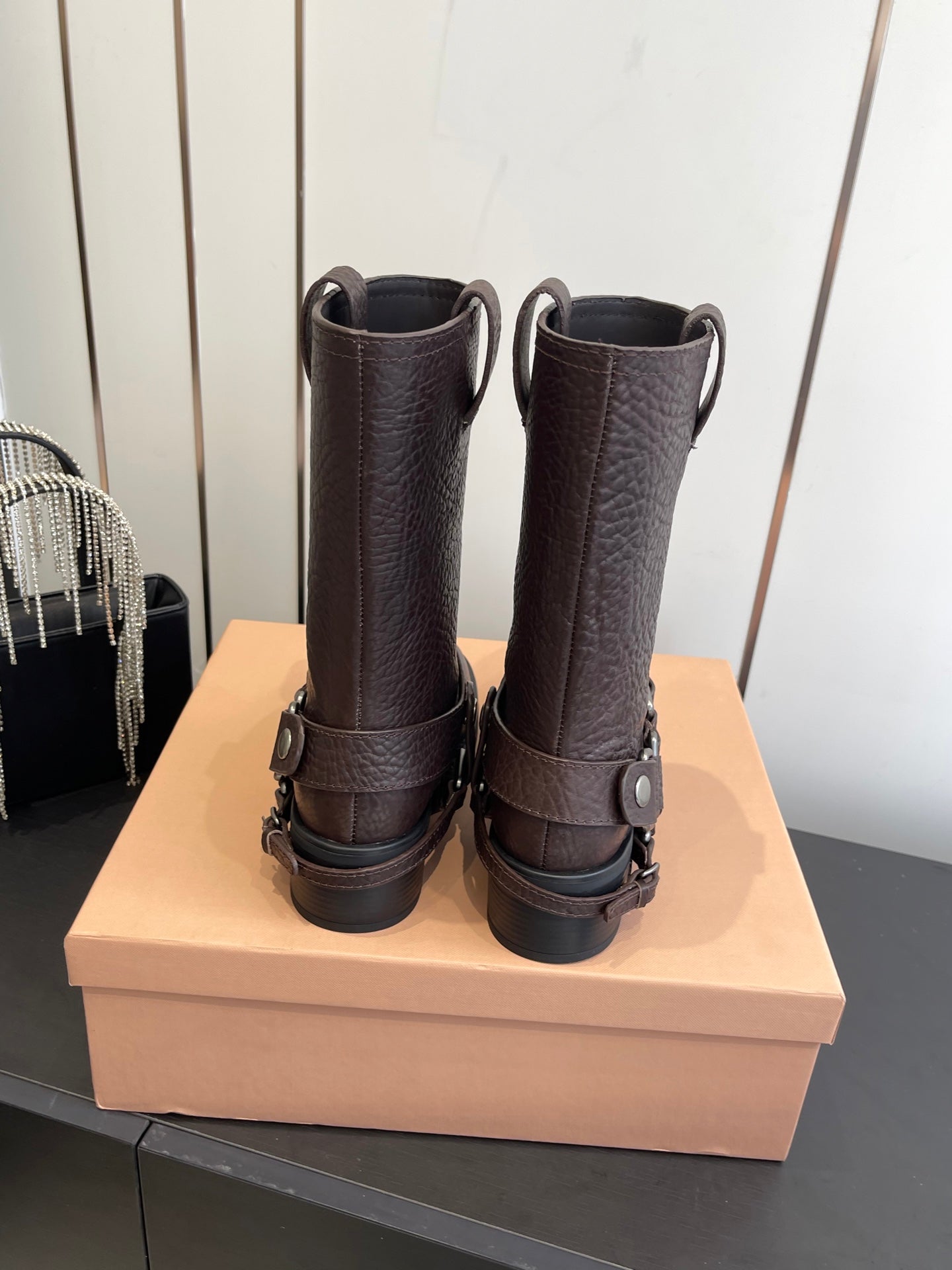 Miu Miu Platform Ankle Boots – 25FW