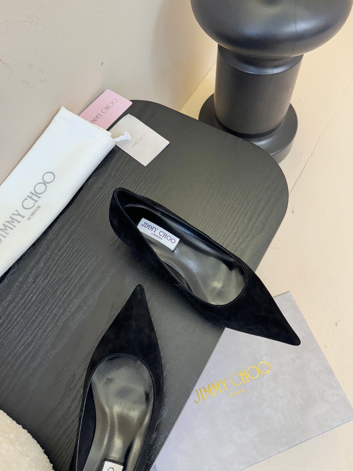 Jimmy Choo Suede Pumps – 2025 Fall Collection