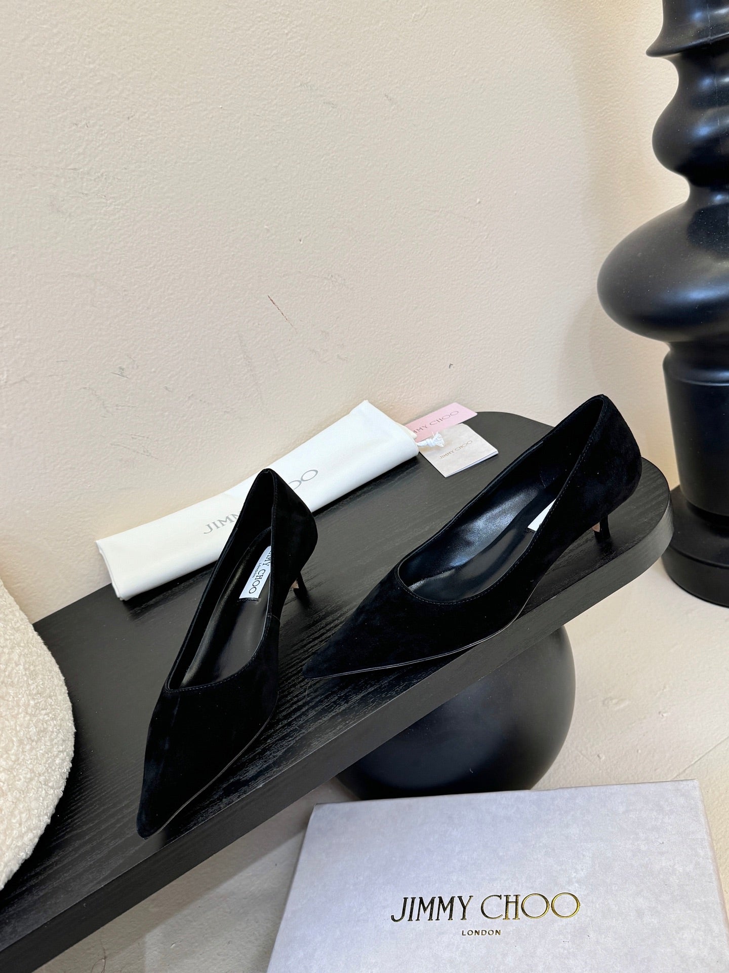 Jimmy Choo Suede Pumps – 2025 Fall Collection