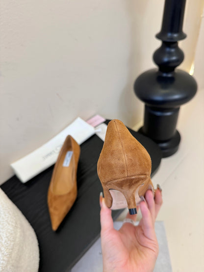 Jimmy Choo Suede Pumps – 2025 Fall Collection