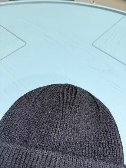 Moncler Classic Jacquard Knit Beanie – Kids Collection – 25FW