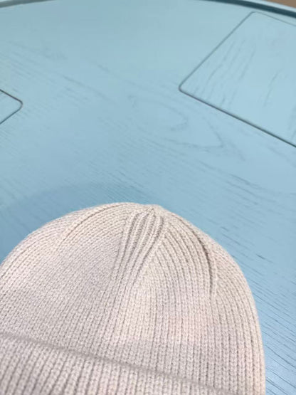 Moncler Classic Jacquard Knit Beanie – Kids Collection – 25FW