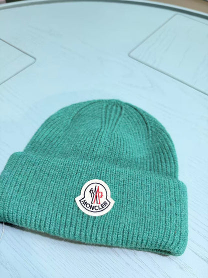 Moncler Classic Jacquard Knit Beanie – Kids Collection – 25FW