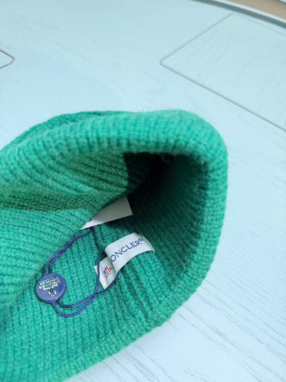 Moncler Classic Jacquard Knit Beanie – Kids Collection – 25FW