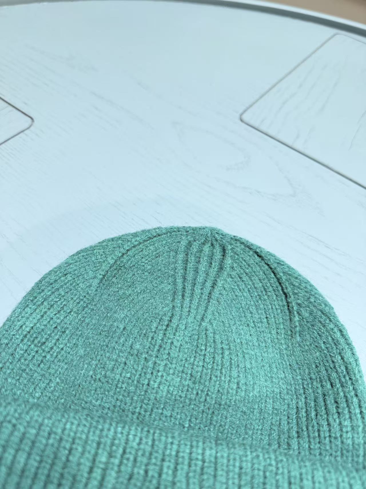 Moncler Classic Jacquard Knit Beanie – Kids Collection – 25FW