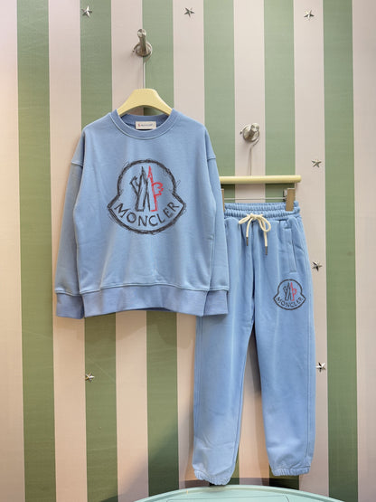 Moncler Kids Crewneck Tracksuit Set – Kids Collection – 2025FW
