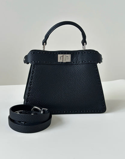 Fendi Peekaboo I See You Petite Satchel
