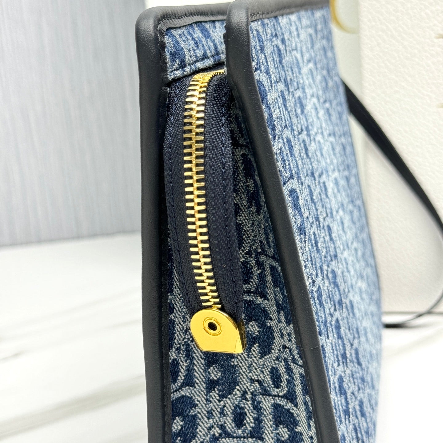 Dior 30 Montaigne Oblique Jacquard Clutch Bag