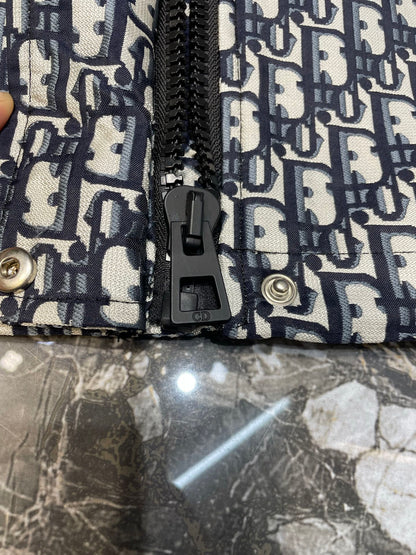 Dior Monogram Jacquard Hooded Jacket – 25FW