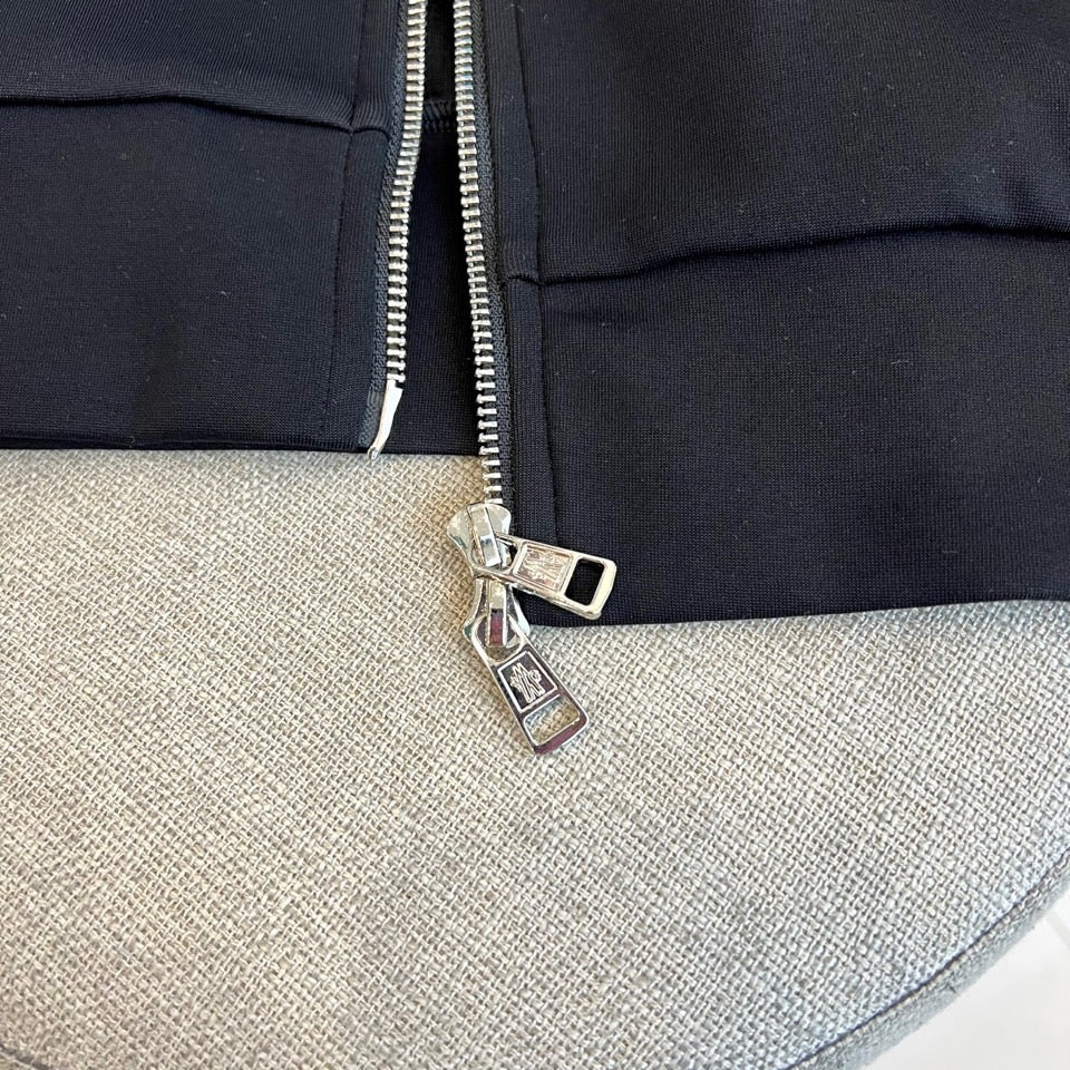 Moncler Matte Black Sportswear Tracksuit – 2025FW