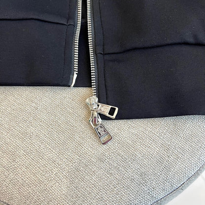Moncler Matte Black Sportswear Tracksuit – 2025FW