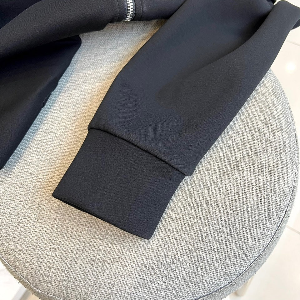 Moncler Matte Black Sportswear Tracksuit – 2025FW