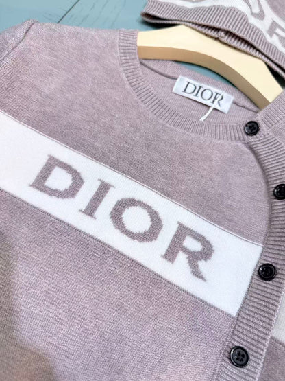 Dior Knit Three-Piece Set – Kids Collection