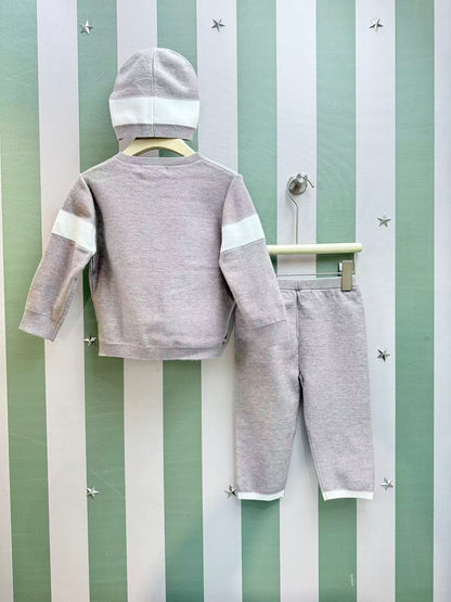 Dior Knit Three-Piece Set – Kids Collection