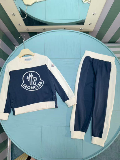 Moncler High-End Kids Crewneck Tracksuit – Kids Collection – 2025AW