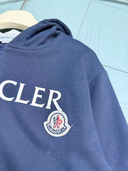 Moncler Kids Long Sleeve Cardigan Tracksuit Set – Kids Collection – 25FW