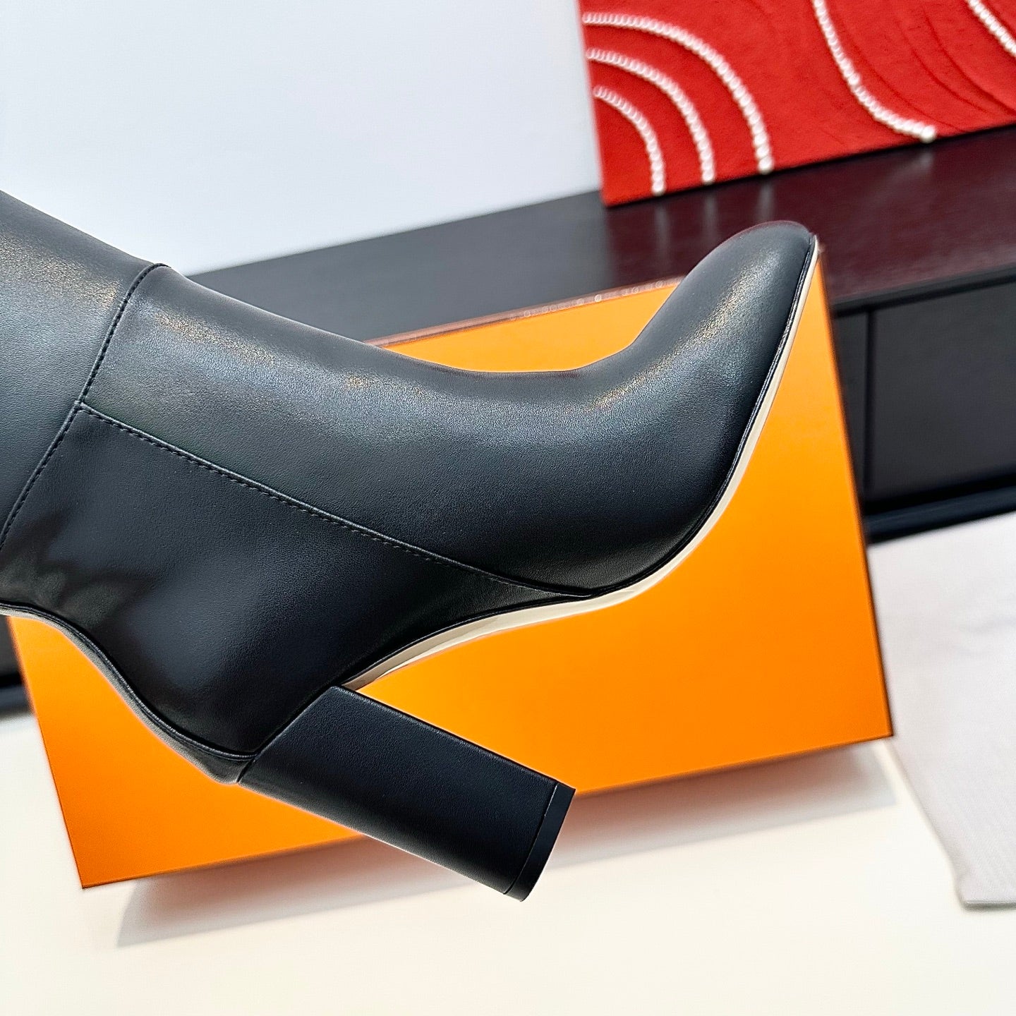 Hermès Kelly Buckle High Heel Knee-High Boots