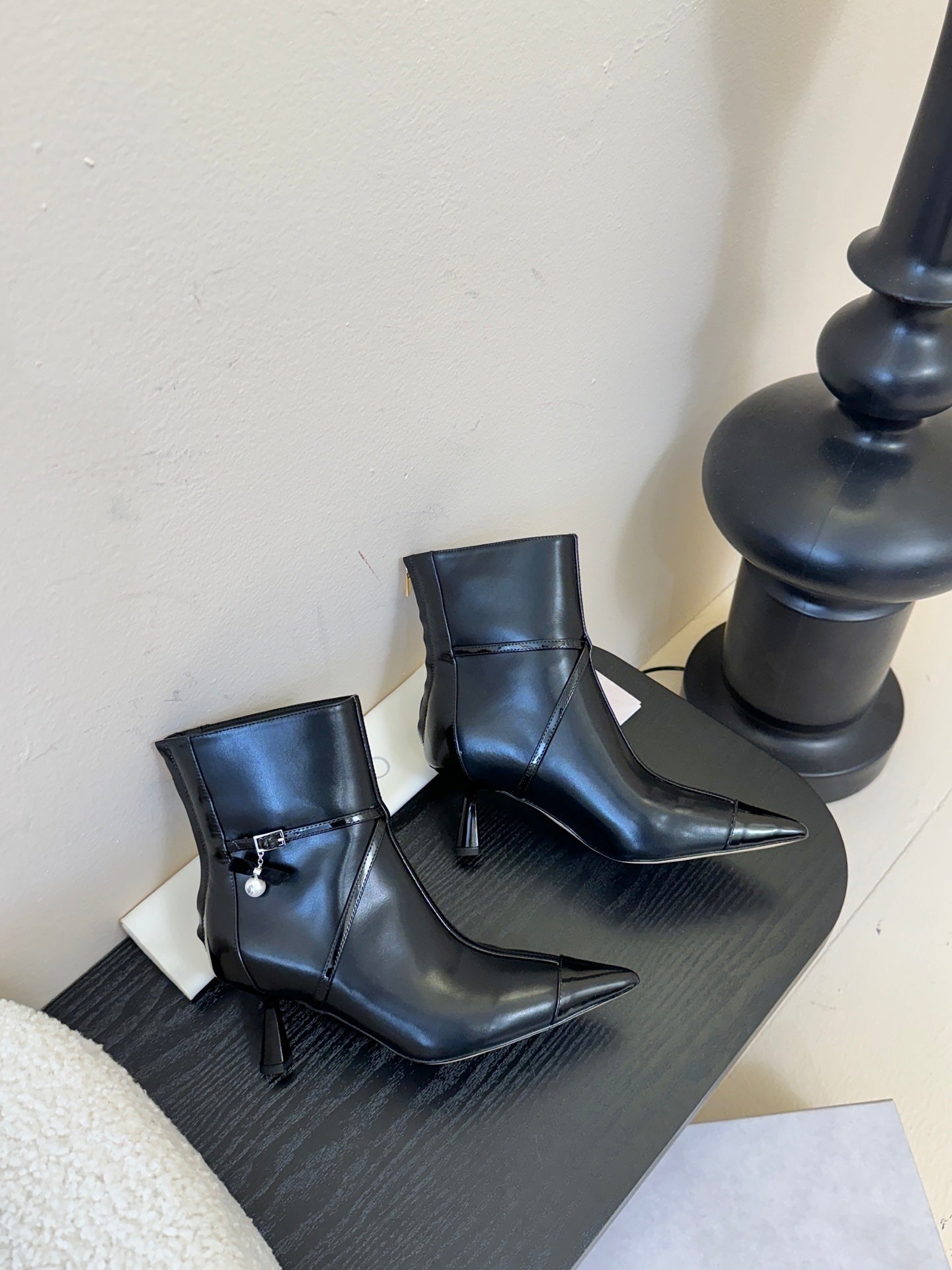 Jimmy Choo Pointed-Toe Ankle Boots
