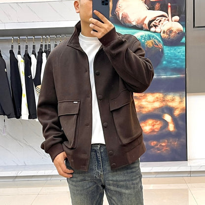 Zegna Stand Collar Minimalist Jacket – 25SS