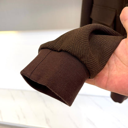 Zegna Stand Collar Minimalist Jacket – 25SS