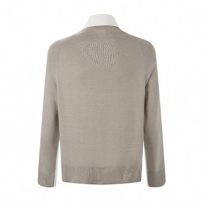 Loewe Knit Patchwork Long-Sleeve Shirt