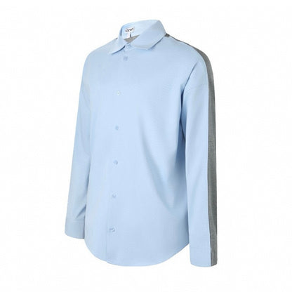 Loewe Knit Patchwork Long-Sleeve Shirt