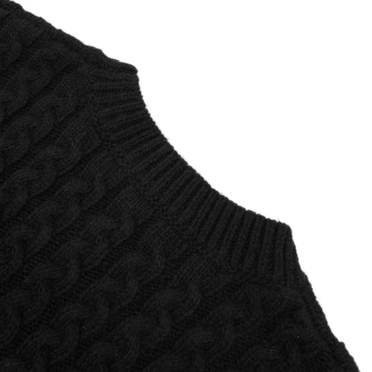 Loewe Anagram Braided Knit Sweater Vest