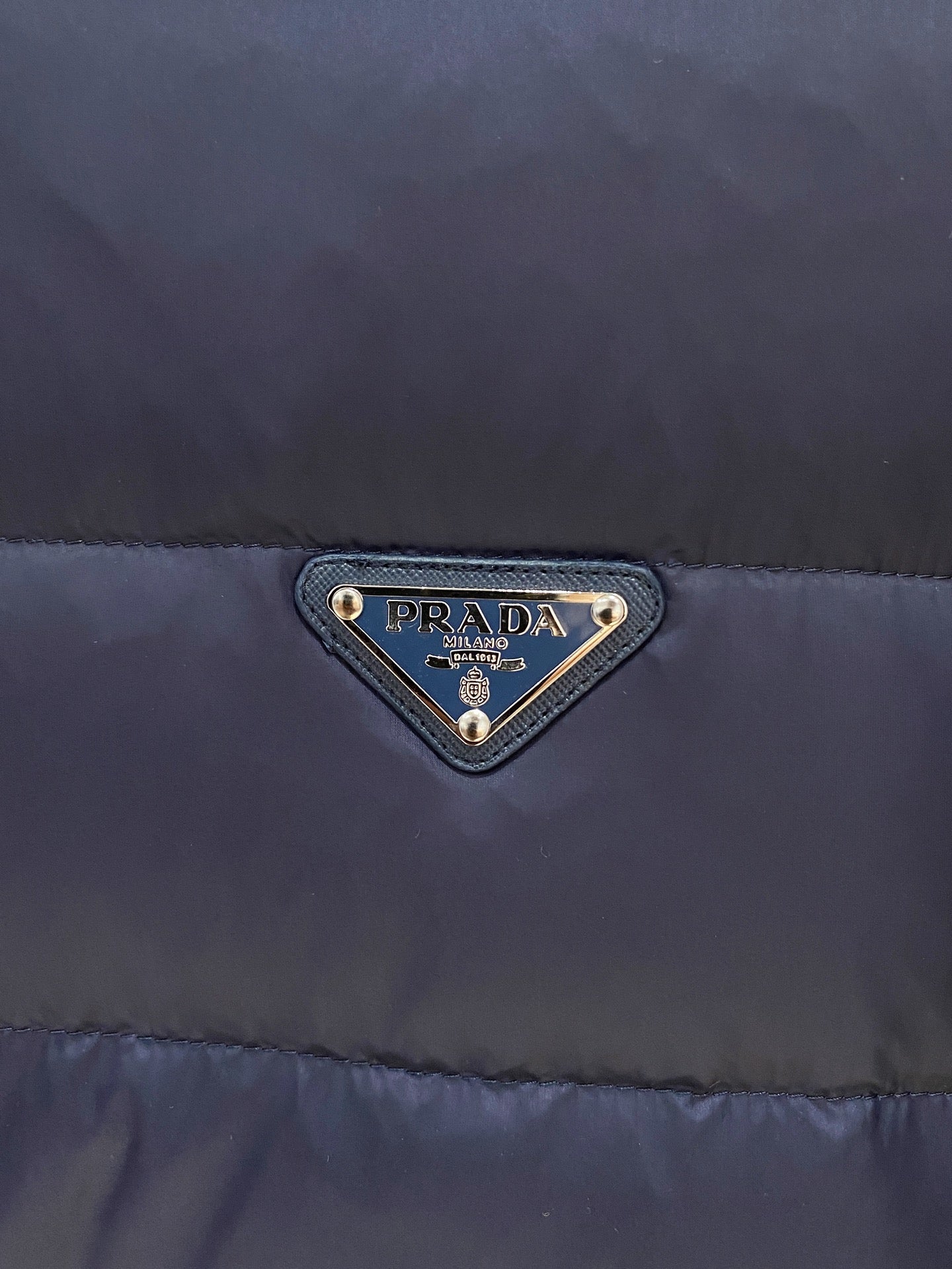 Prada Spliced Knit Down Jacket – FW2024