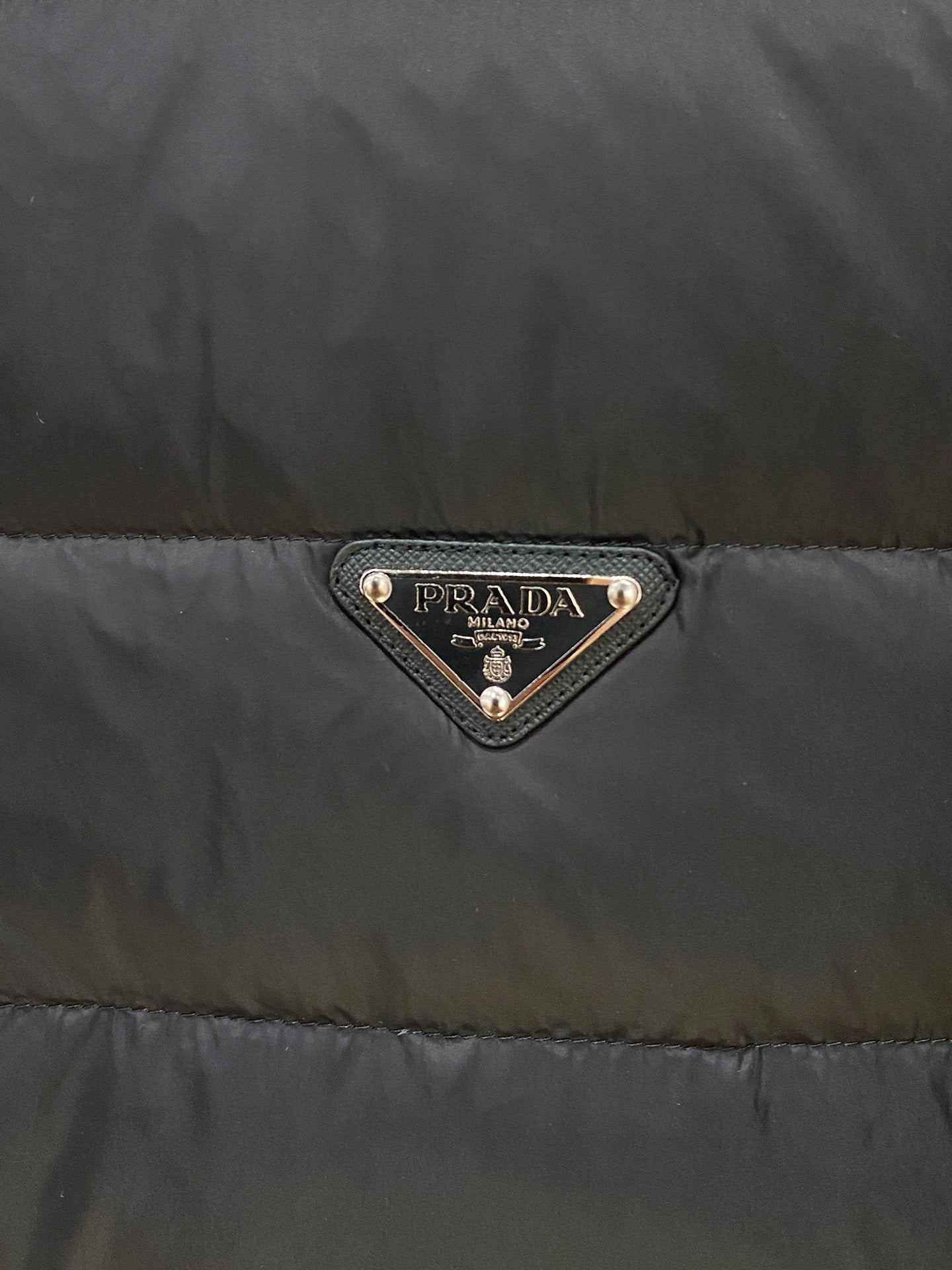 Prada Spliced Knit Down Jacket – FW2024