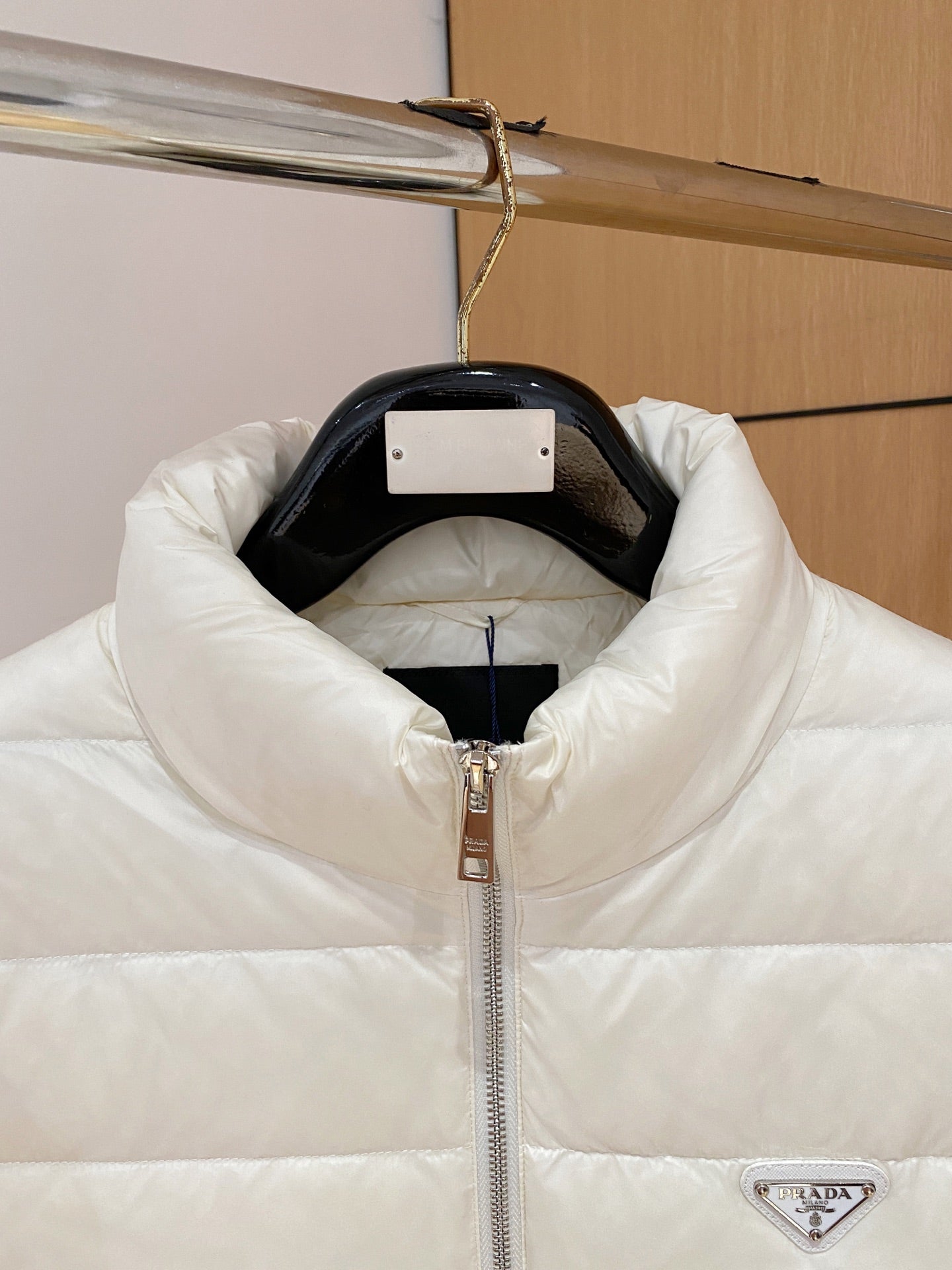 Prada Spliced Knit Down Jacket – FW2024