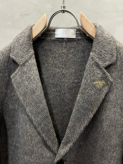 Dior Men's Wool Double-Sided Short Coat