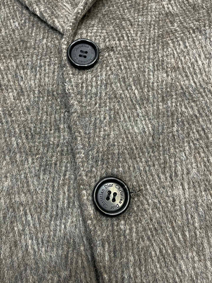 Dior Men's Wool Double-Sided Short Coat
