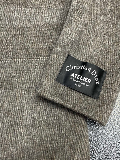 Dior Men's Wool Double-Sided Short Coat