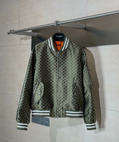 Gucci Double G Reversible Bomber Jacket