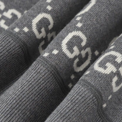 Gucci Reversible GG Cashmere Knit Jacket