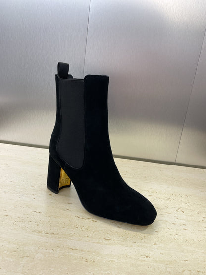Dior D-Art Chunky Heel Chelsea Ankle Boots – 2025FW
