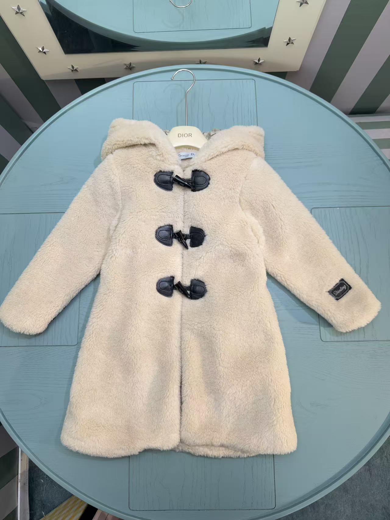Dior Kids Faux Fleece Jacket – 25FW