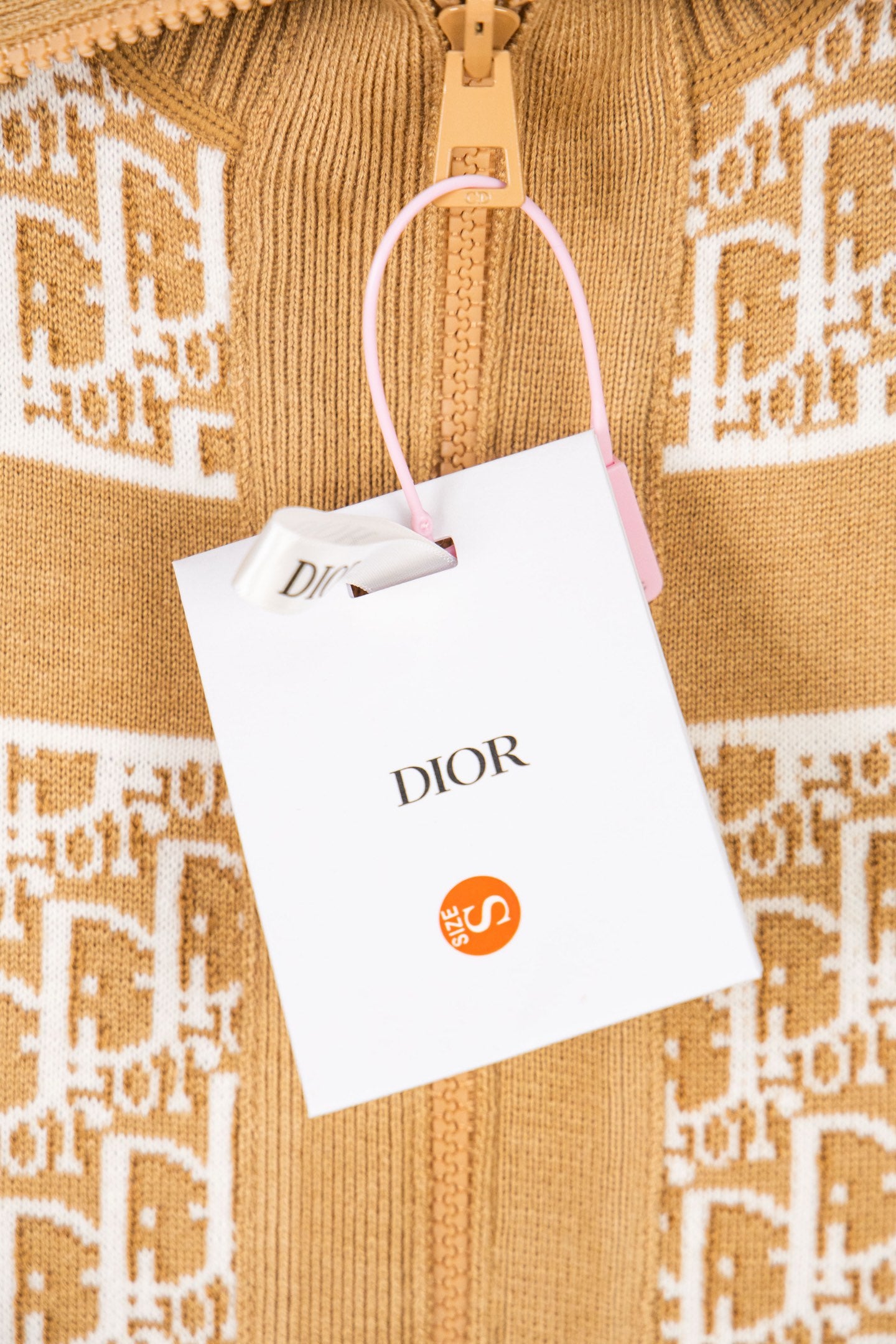 Dior Classic Oblique Reversible Cashmere Sweater – 25FW