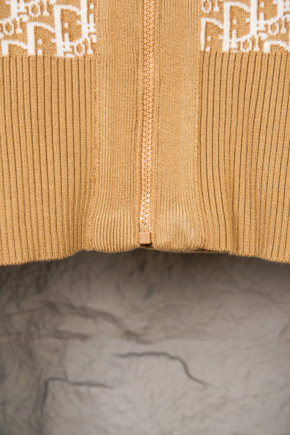 Dior Classic Oblique Reversible Cashmere Sweater – 25FW