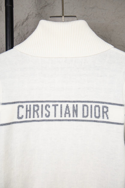 Dior Classic Oblique Reversible Cashmere Sweater – 25FW