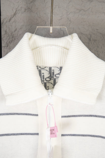 Dior Classic Oblique Reversible Cashmere Sweater – 25FW