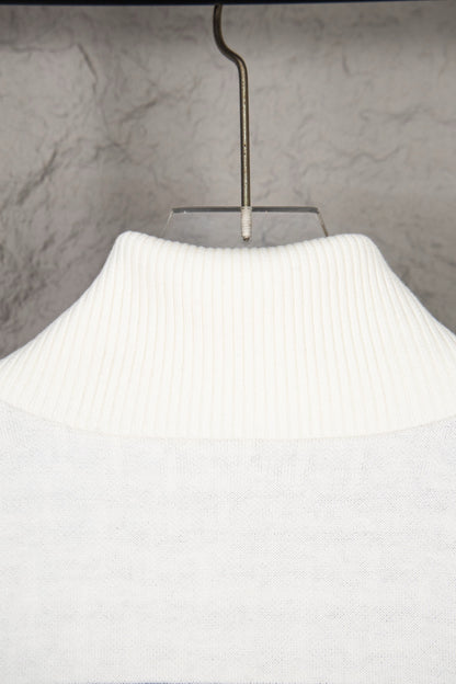 Dior Classic Oblique Reversible Cashmere Sweater – 25FW