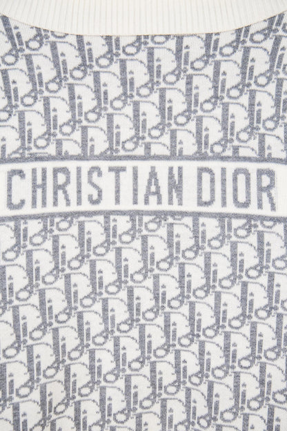 Dior Classic Oblique Reversible Cashmere Sweater – 25FW