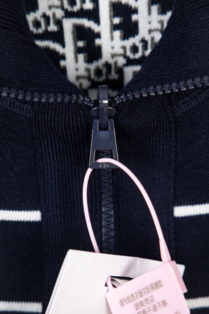 Dior Classic Oblique Reversible Cashmere Sweater – 25FW
