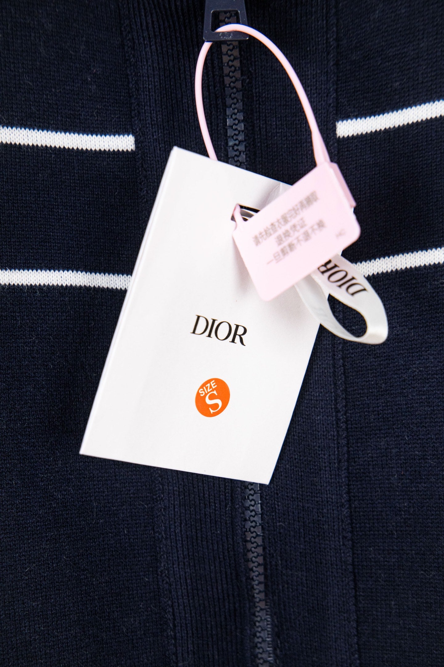 Dior Classic Oblique Reversible Cashmere Sweater – 25FW